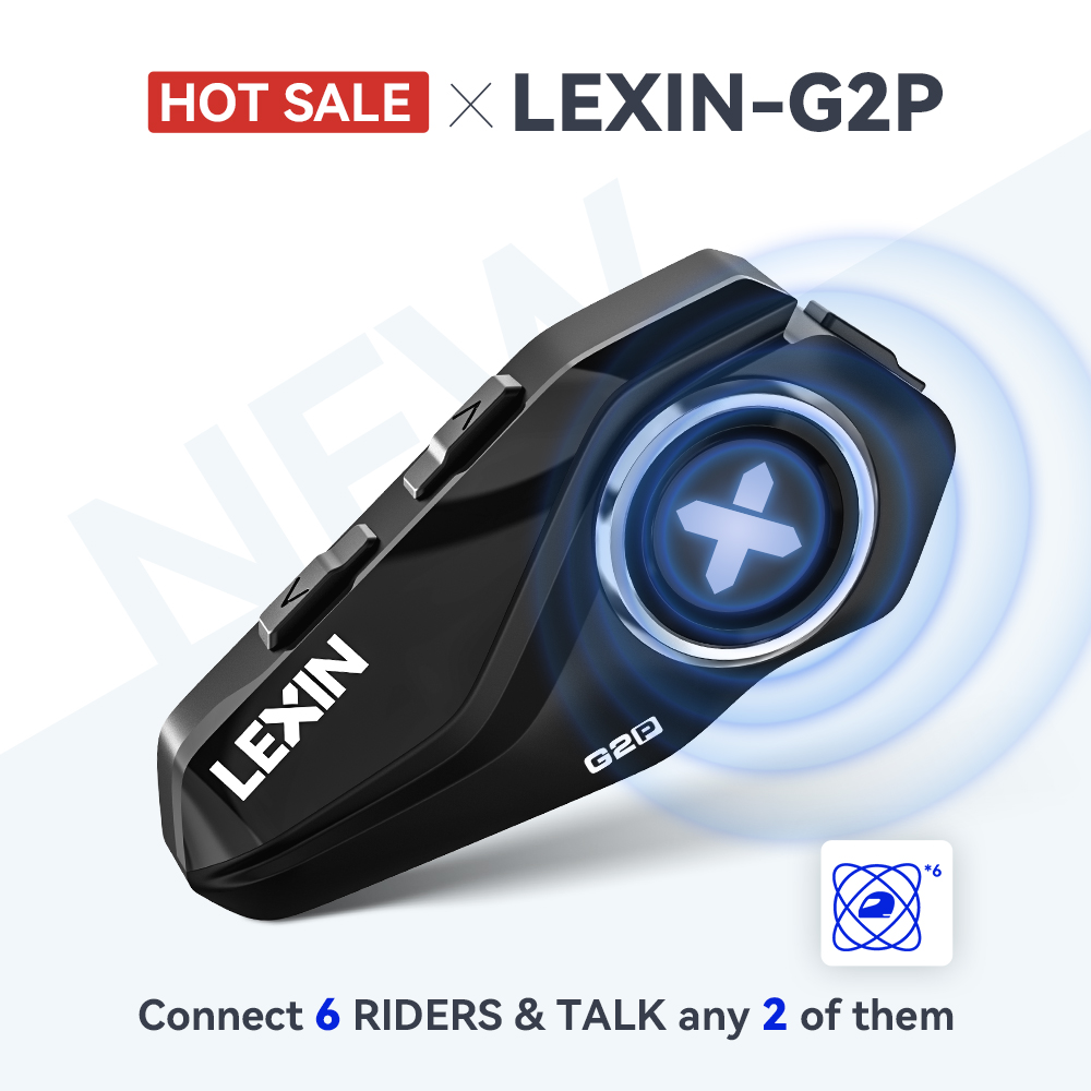 Lexin G2P motorfiets intercom  - Motorcycle Helmet Bluetooth Built In recensie en prijs