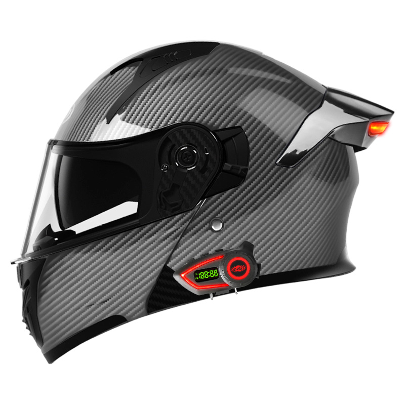 ABS Materiaal Motorhelmen Dubb - Modular Motorcycle Helmet Dot Approved recensie en prijs