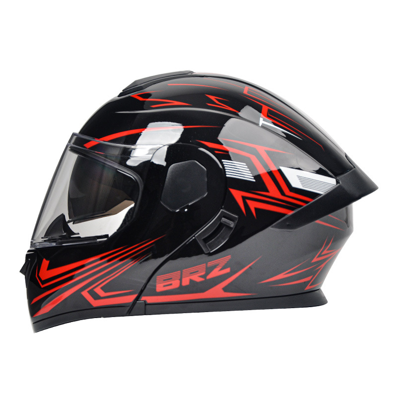 ABS Flip-Up Helm Open Face Mot - Flip Up Helmet Dual Visor recensie en prijs