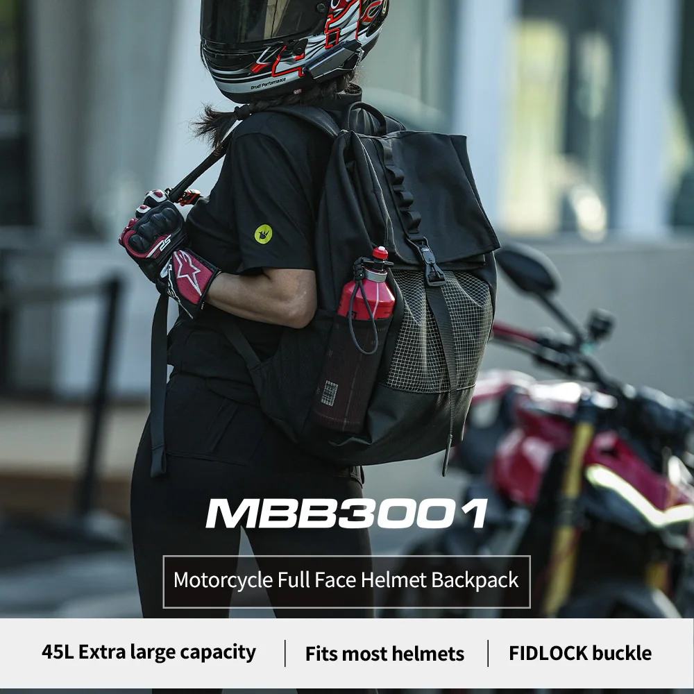 Rhinowalk Motorhelm Rugzak 45l - Motorcycle Helmet Bag Backpack recensie en prijs