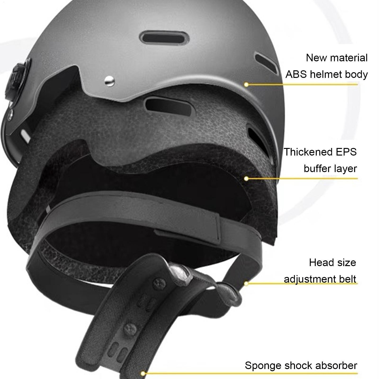 Fietshelm met zonneklep, open  - Motorcycle Helmet Sun Visor Inner recensie en prijs