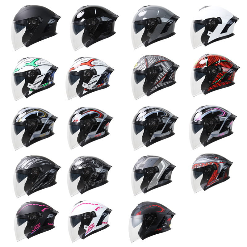 715 motorfiets open helm voor  - Flip Up Helmet Dual Visor recensie en prijs